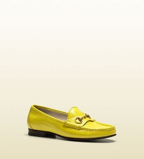 gucci yellow loafers|gucci loafer lowest price.